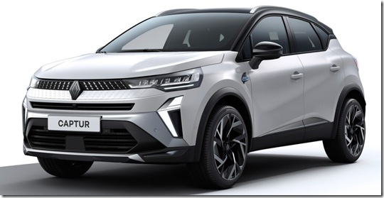 RENAULT CAPTUR (HJB) ET RENAULT CAPTUR E-TECH HYBRID (HJB HEV) - PHASE 2 - FORMAT DIGITAL RVB