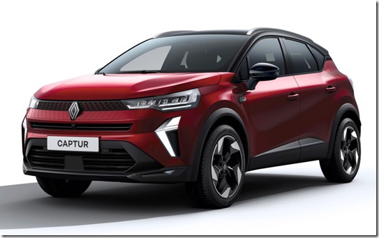 RENAULT CAPTUR (HJB) ET RENAULT CAPTUR E-TECH HYBRID (HJB HEV) - PHASE 2 - FORMAT DIGITAL RVB