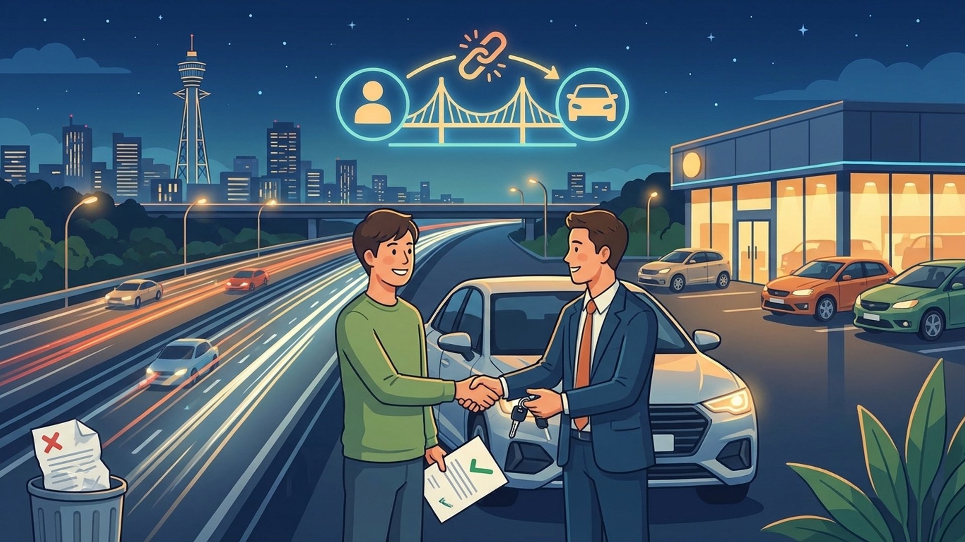 大阪で審査落ちの経験があっても自社ローンで車が買える理由