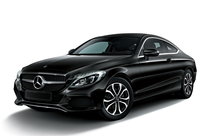 メルセデス・ベンツ　Cクラスクーペ　C180　スポーツ　レザ－エクスルーシブパッケージ　