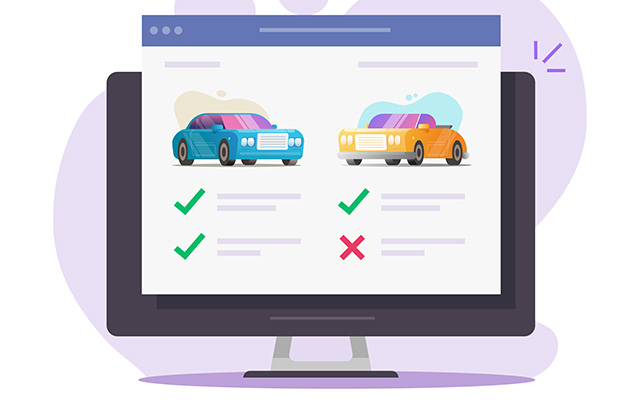 ご希望するお車の決定イメージ